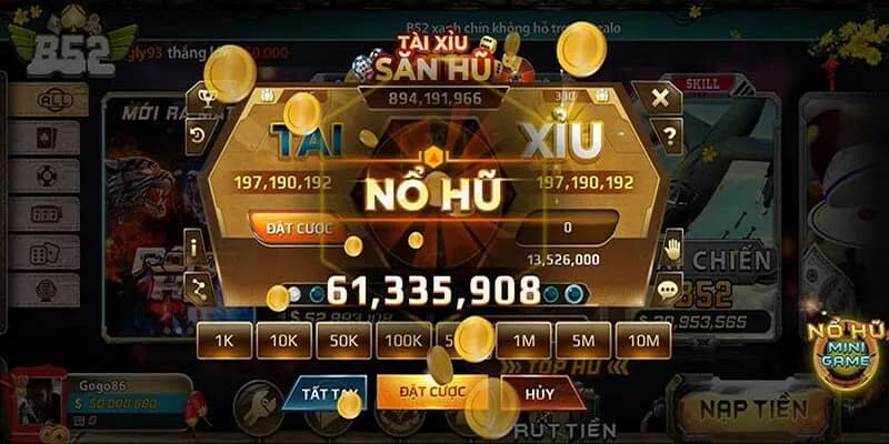 Khám phá thế giới nổ hũ tại B52club